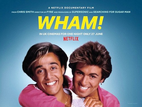 Wham documentary film poster - wham!,
