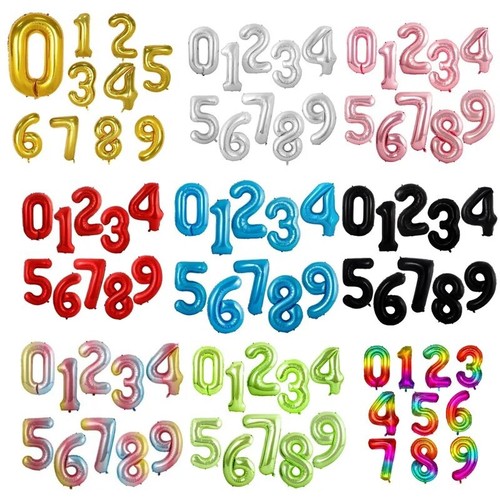 Giant foil number self - 40",