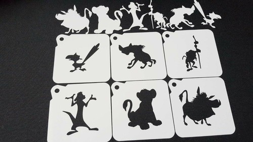 Set 6pcs lion king - of,