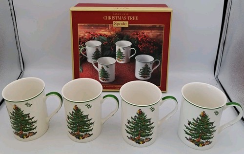 Spode christmas tree mug set - tree,