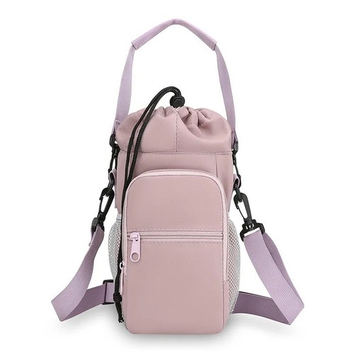 Portable water bottle carrier - water,