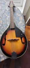Stagg M20 Flat Back Mandolin with F-Hole Design