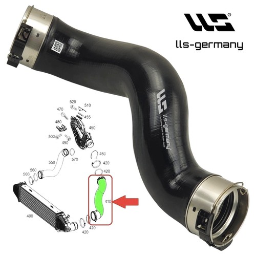 Intercooler hose for mercedes - intercooler,