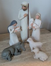 Willow Tree Nativity 6 Piece Set Jesus Mary Christmas Demdaco 26005 NEW IN BOX