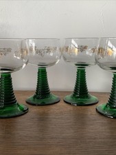 4 Luminarc Green Beehive Stem