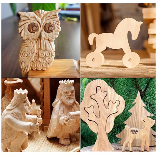 Carving wood blocks - wood,