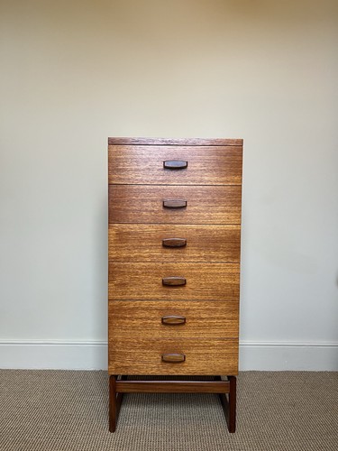 1960s plan quadrille teak - quadrille,