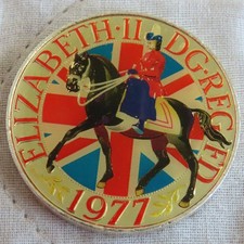 UK 1977 SILVER JUBILEE CROWN