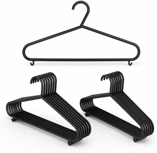 Triangular black plastic - 25,