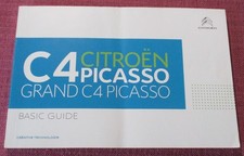 CITROEN C4 PICASSO (2016 - 2018) BASIC GUIDE - OWNERS MANUAL - HANDBOOK