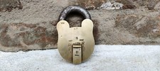 1950s Vintage Brass Padlock