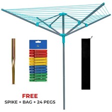Rotary airer 50m - outdoor, arm