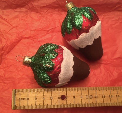 Vintage glass christmas - glass, tree