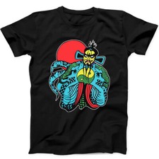 Big Trouble In Little China Fu Manchu Kurt Russell Gift Tee Black T Shirt 13