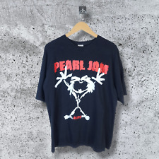 VINTAGE Pearl Jam Alive T-Shirt Extra Large XL Mens Black Stickman 90s Tee
