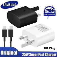 Genuine 25W Super Fast Charger For Samsung Galaxy A06, A16,A33, A23 A52S, A53 5G