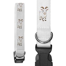 'Cartoon Goat' Dog Collars