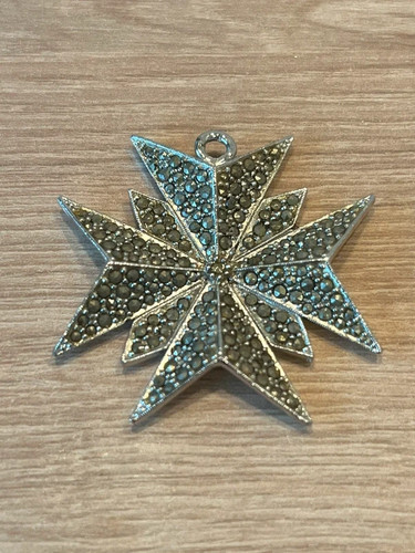 Antique silver maltese - antique,