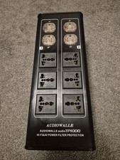 Audiowalle TP1000 Mk2 Power Noise Filter 15A 3000W Gold Plated Sockets