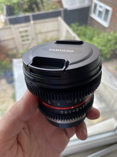 Samyang 12mm cine lens - t2.2,