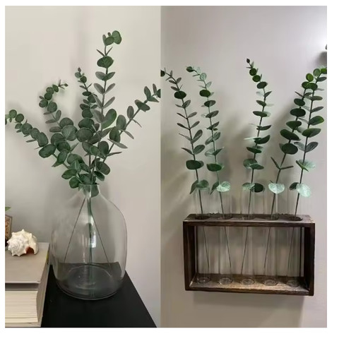 10pcs artificial eucalyptus - artificial,