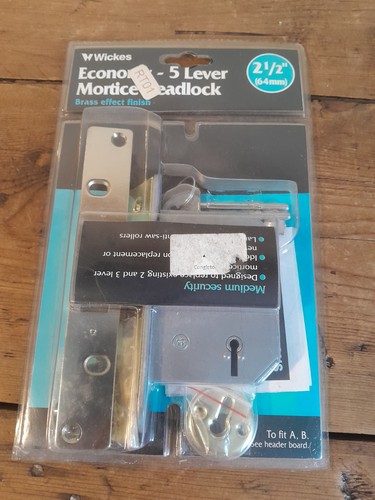Wickes lever mortice deadlock - wickes,