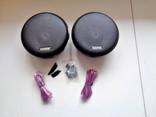 Set of 2x MEGAVOX 200 Watts Speakers Car or home 6.5ins across front Used