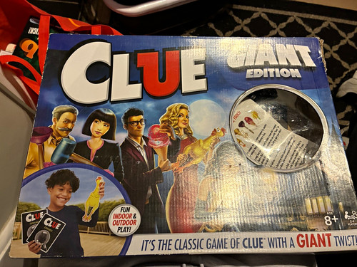 Spin master games clue - spin, giant