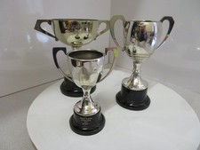 3 x Vintage Silver Plated