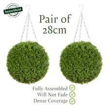 2 Best Artificial 28cm Conifer