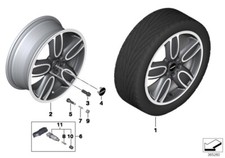 MINI Genuine Light Alloy Wheel