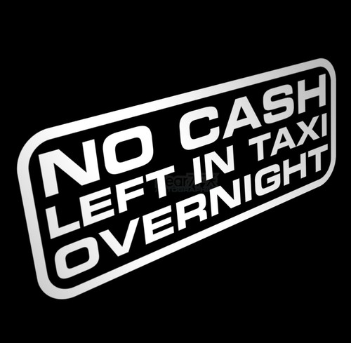 Cash left taxi overnight - cash,