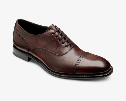 Loake hughes mens burgundy - -,