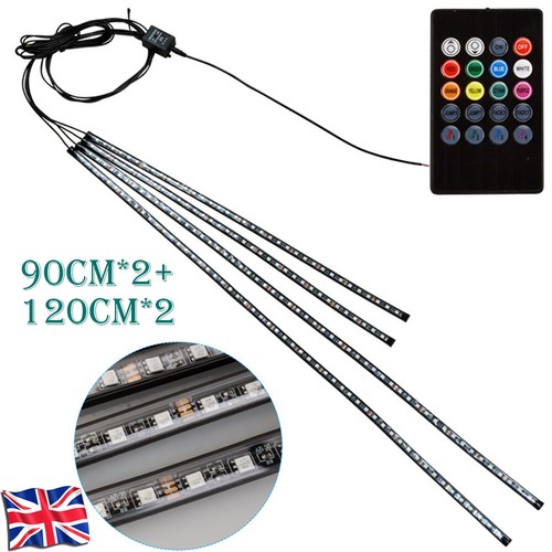 4pcs rgb led under car - 4pcs,
