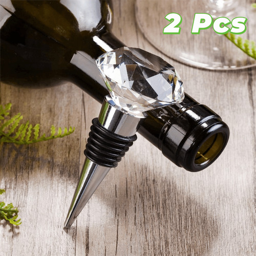 2pcs zinc alloy - alloy, diamond