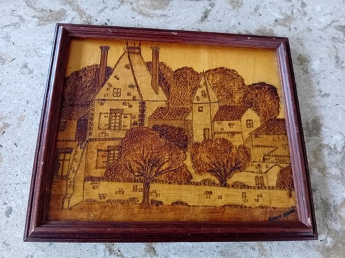 Pyrography cedars from - pyrography,