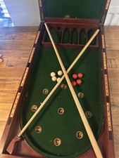 Antique Folding Bagatelle