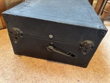 Wind up portable gramophone by