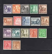 M27946 Malta 1956 Set X17 m/m