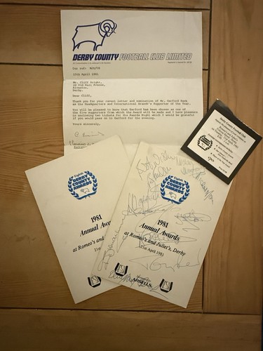 1981 derby county annual - derby,