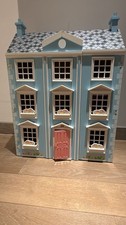 wooden dolls house