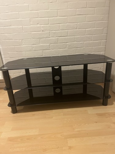 Glass corner stand with - corner,