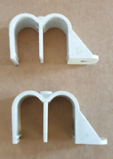BEKO CONDENSER TUMBLE DRYER DRCS68S Plastic Hose Holder Bracket Clip x 2