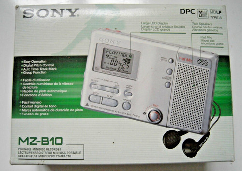 Sony b10 vintage walkman - sony, md