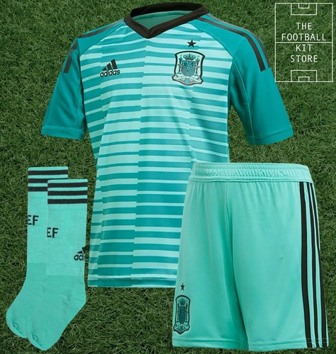 Spain goalkeeper mini kit - goalkeeper,