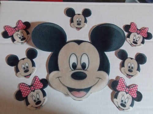 Large edible precut mickey - edible,