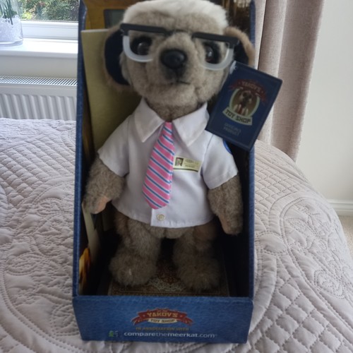 Sergei meerkat soft toy - meerkat,
