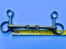 Neue Schule Tranz Angled Lozenge Baucher bradoon bit, 6”,  85mm cheeks