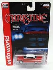 Auto World 1/64 Scale AWSS6401/24 - 1958 Plymouth Fury Red Christine
