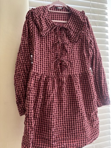Nobody child pink gingham - nobody’s,